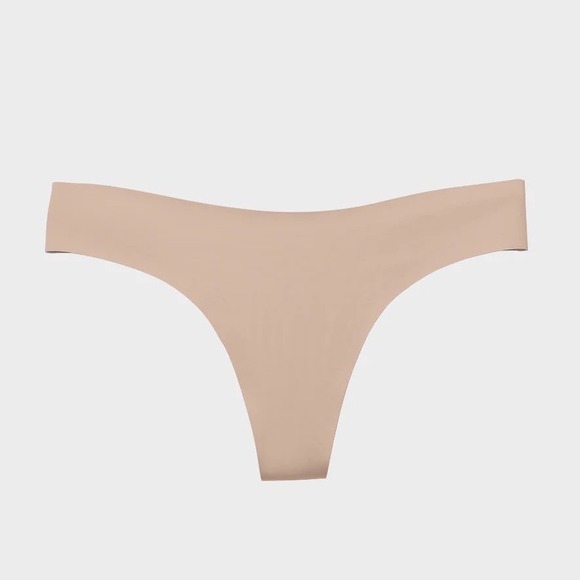 NWT EBY Women's XL Thong 4 Pack Olive Fallen Rock Nude Dune Seamless Underwear - Picture 4 of 14